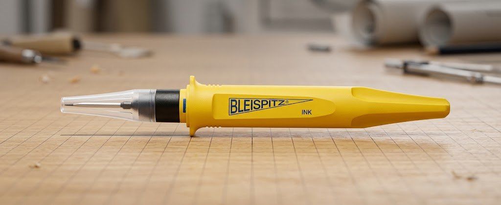 Penna & Evidenziatori: BLEISPITZ Bohrloch-Marker Duo mit Köcher – Nuovo e nell'imballaggio originale da Jegenstorf venduto da Bracher_Store 4