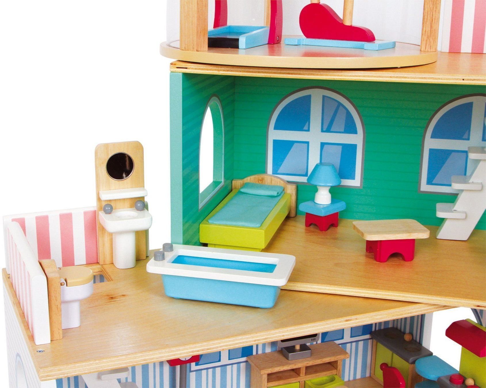 Puppenhäuser & -möbel: Puppenhaus Variabel – Neu und originalverpackt aus Biel/Bienne von Spiel-Markt 2