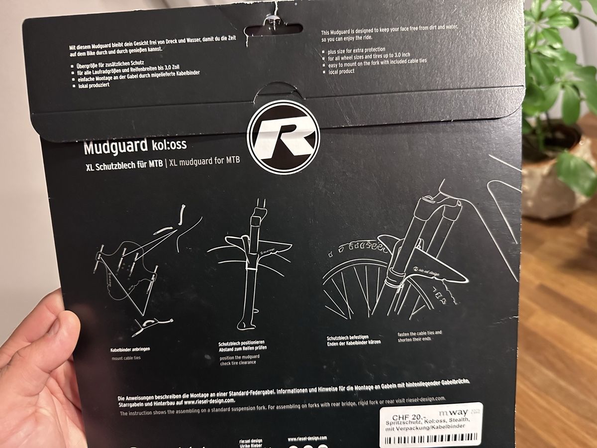 Pezzi di ricambio: Mudguard 2x – Nuovo e nell'imballaggio originale da Wetzikon ZH venduto da ald_5z8c 2