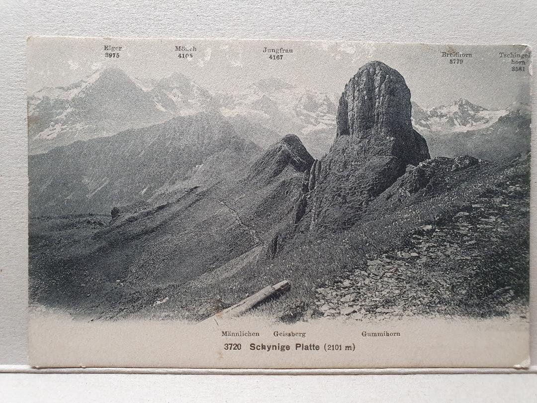 Cartoline postali: SCHINYGE-PLATTE – Usato da Delémont venduto da Domdom1