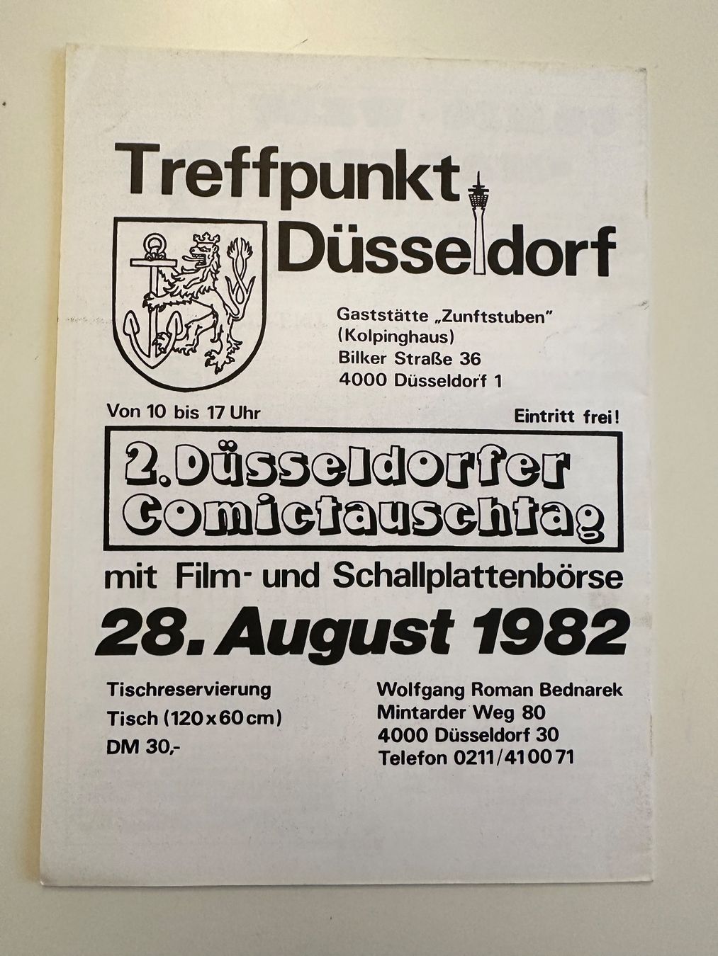 Fumetti: COMIC-WELT NR. 4 - JULI 1982 – Usato da Münsingen venduto da Ganjam 2