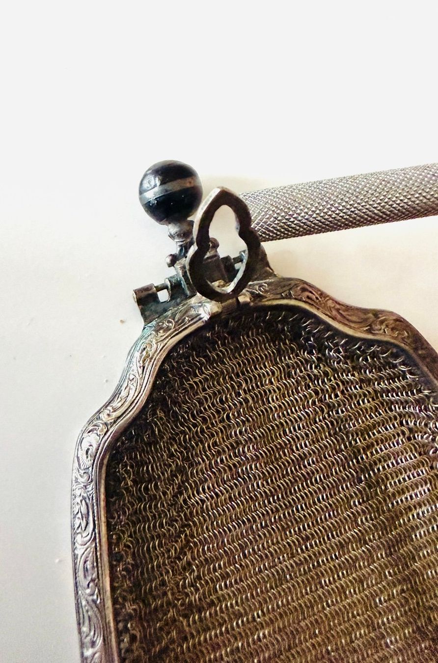 Borse da donna: Silber 900 antike Ketten Tasche – Usato da Etoy venduto da Diadefin 4