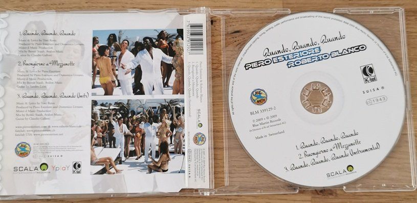 CDs: Piero Esteriore & Roberto Blanco - Quando,... (Maxi-CD) – Gebraucht aus Wilen b. Wollerau von morethanmusic 1