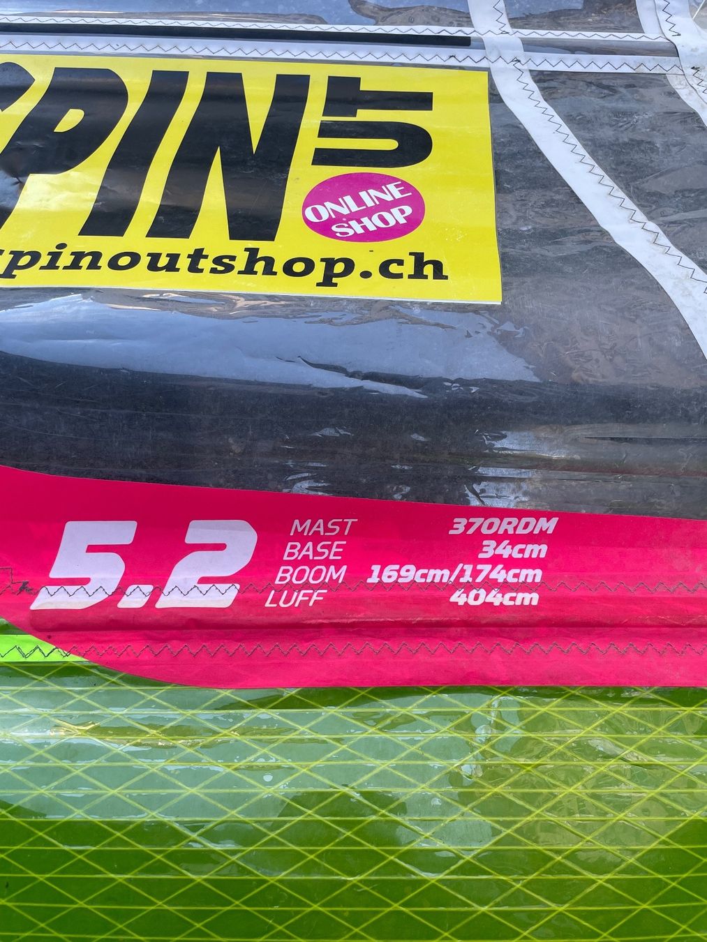Surf: Windsurfsegel NeilPryde RS Evo9 5.2m2 – Usato da Lenzburg venduto da Threesixty 1