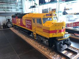 1:8 7# Handmade USA Diesel locomotive 3mt! SF