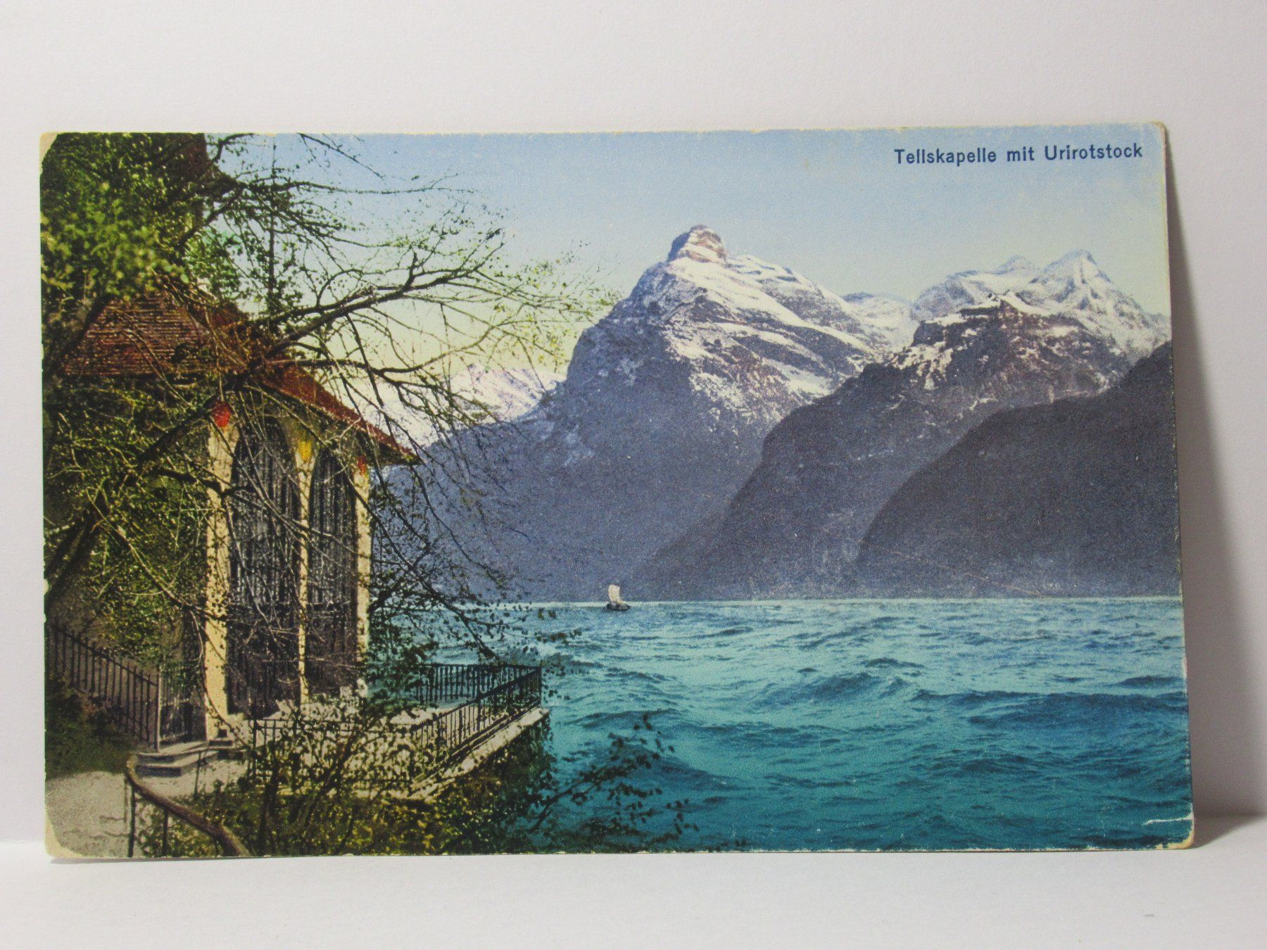 Cartoline postali: Tellskapelle mit Urirotstock – Nuovo (secondo la descrizione) da Grenchen venduto da Bluemchen1900