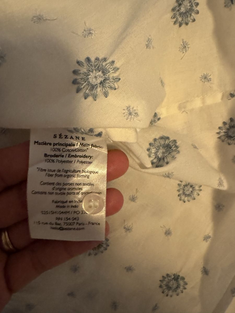 Sezane Top: Sèzane Kellia top – Nuovo (secondo la descrizione) da Aarau Rohr venduto da ash_m7hq 3