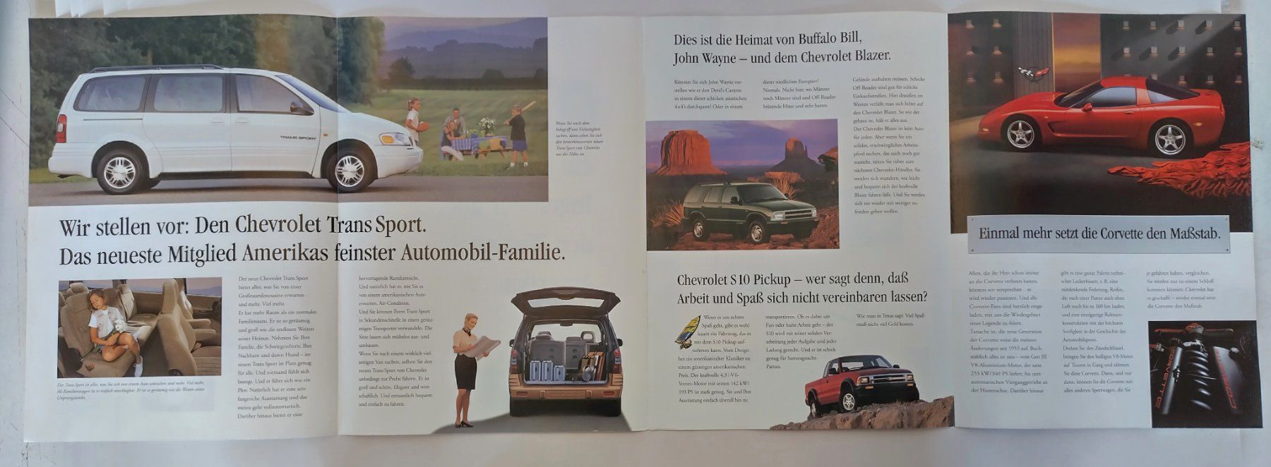 Chevrolet Documenti: Chevrolet Werbe-Folder 1997 ab Fr. 2.- – Usato da Bellach venduto da JingleJerry 4