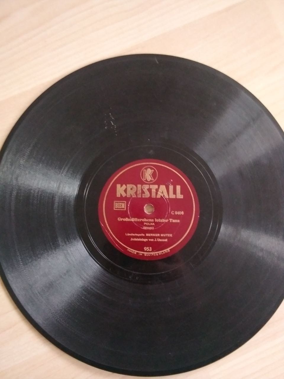 Schallplatten: Schellackplatte 10'' - Echo vom Wald / Grossmütterchens Tanz – Gebraucht aus Horgen von mar_8rbw