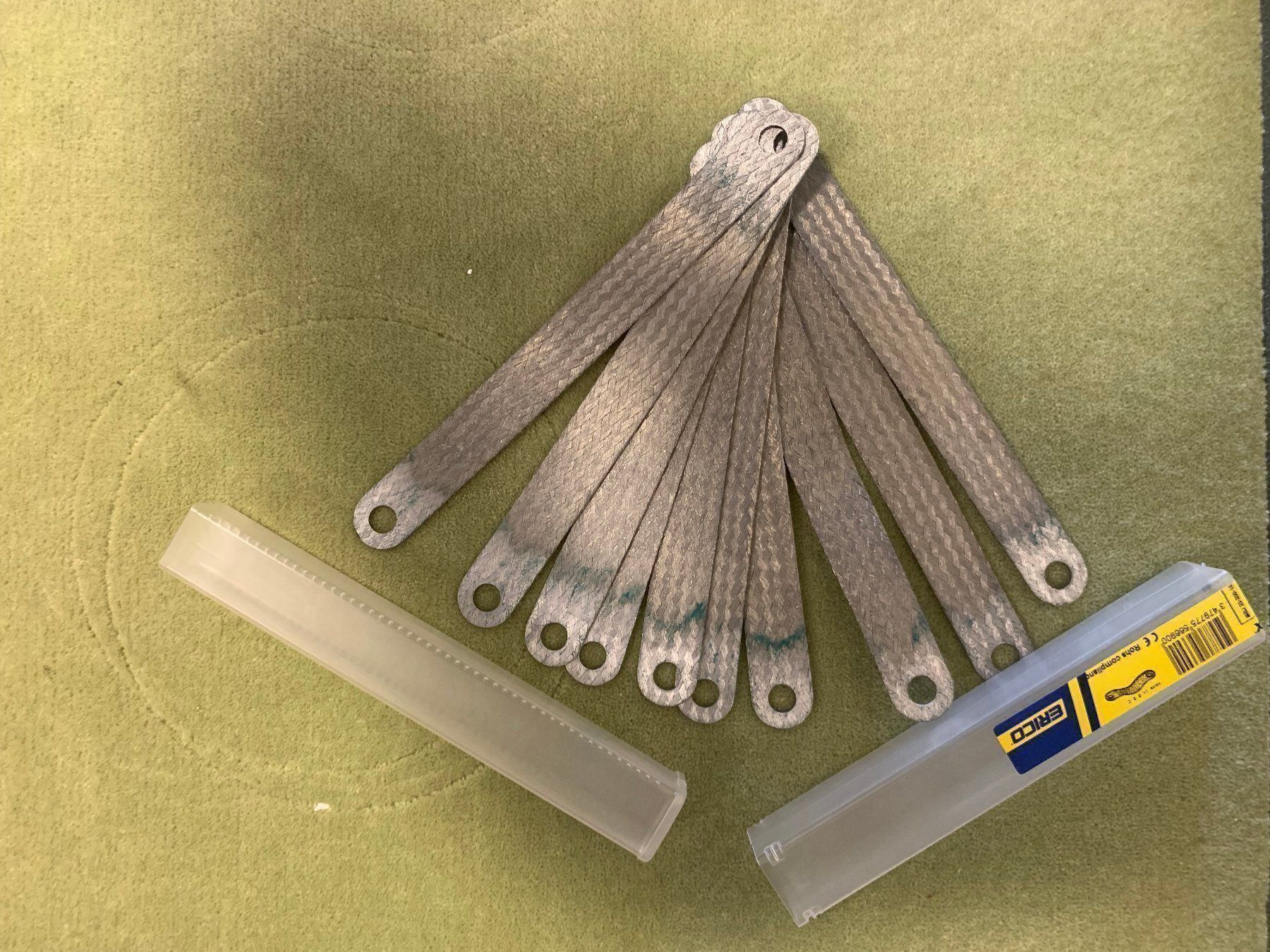 Kabel: Kupfer -Flach -Verbinder verzinnt 20cm lang – Neu und originalverpackt aus Dintikon von