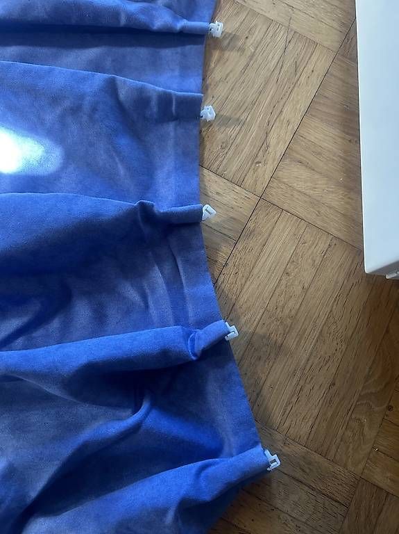 Tende: 2 Vorhänge in Blau grösse H152cm B129cm – Usato da Elgg venduto da mel_72b9 1