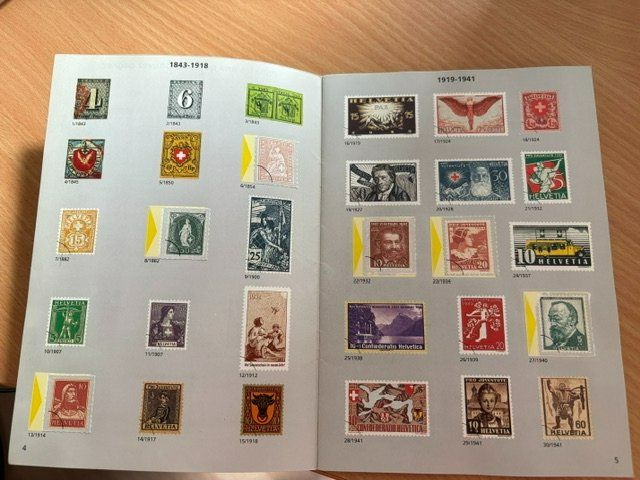 Alle Briefmarken: Collection de timbres Helvetia – Gebraucht aus Palézieux von MyriamEdward 2