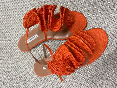 Aquazzura Sandalen, Orange, Gr. 39.5, Sommer Must-have!
