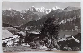 Beatenberg, Kirche mit Schreckhorn
