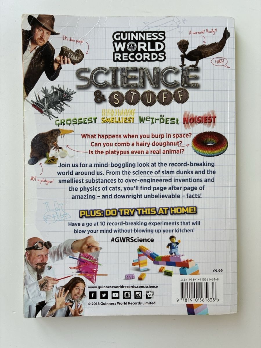 Bücher: Guinness World Records - Science & Stuff (2018) – Gebraucht aus Lucens von metaD 1