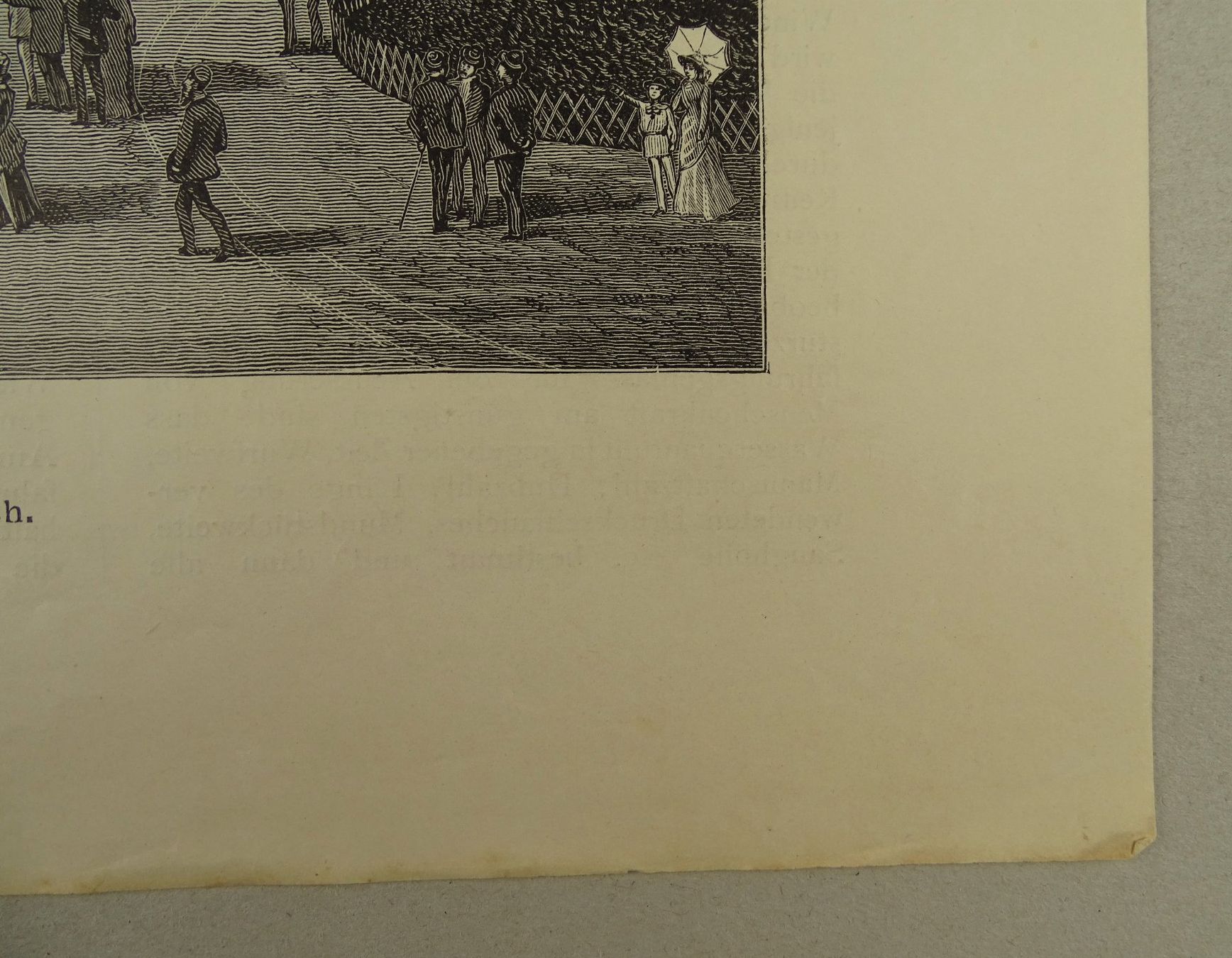 Gravures: ZÜRICH BAHNHOF, HOLZSTICH 1883 – D'occasion à Grüningen par Kartensammler 5