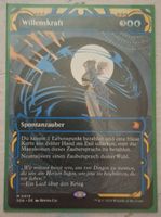 Magic Karte Willenskraft deutsch Foil Zustand neu unplayed