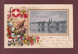 LUZERN - Hofkirche - Kantone - 1903 Präge