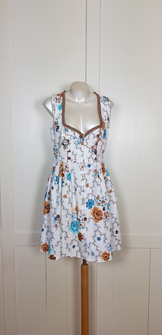 Vestiti: Kleid, Tracht, Dirndl, Neu, Gr. 42 44 – Nuovo e nell'imballaggio originale da Uster venduto da Astral 1