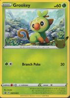 TCG POKEMON GROOKEY SWSH001 BLACK STAR PROMO XXL jumbo size