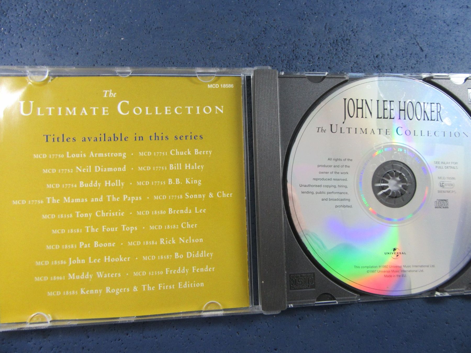 CD: JOHN LEE HOOKER CD THE ULTIMATE COLLECTION – Usato da Ettingen venduto da Hausi4711 2