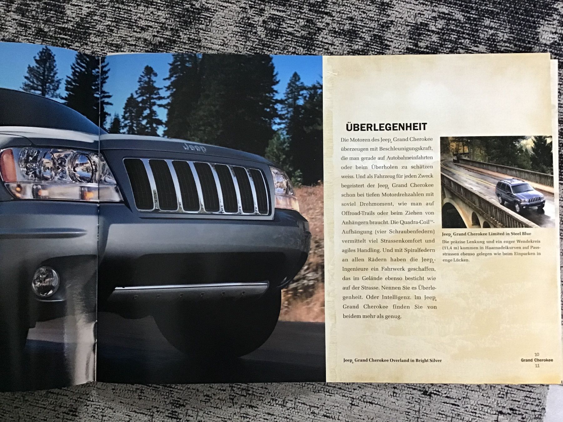 Jeep Dokumente: Jeep Programm Verkaufsprospekt 36 Seiten Jahr 2004 – Gebraucht aus Scherzingen von Starseller62 4