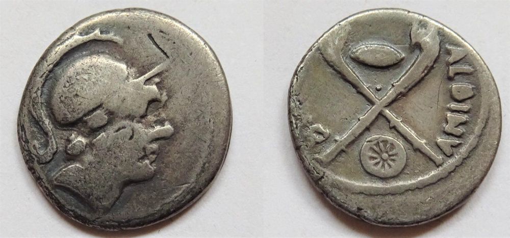 ALBINUS BRUTI silber münze Kaufen auf Ricardo