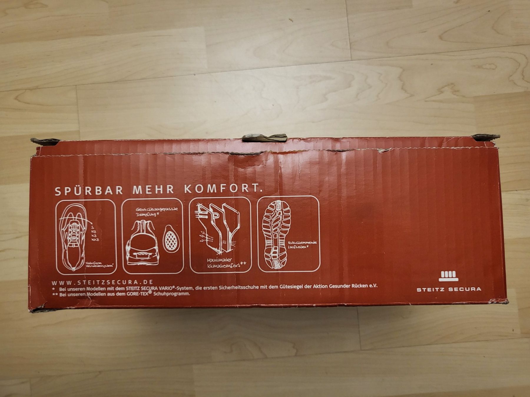 Chaussures hommes: Steitz Secura Arbeitsschuhe braun – D'occasion à Pfäffikon ZH par telve
