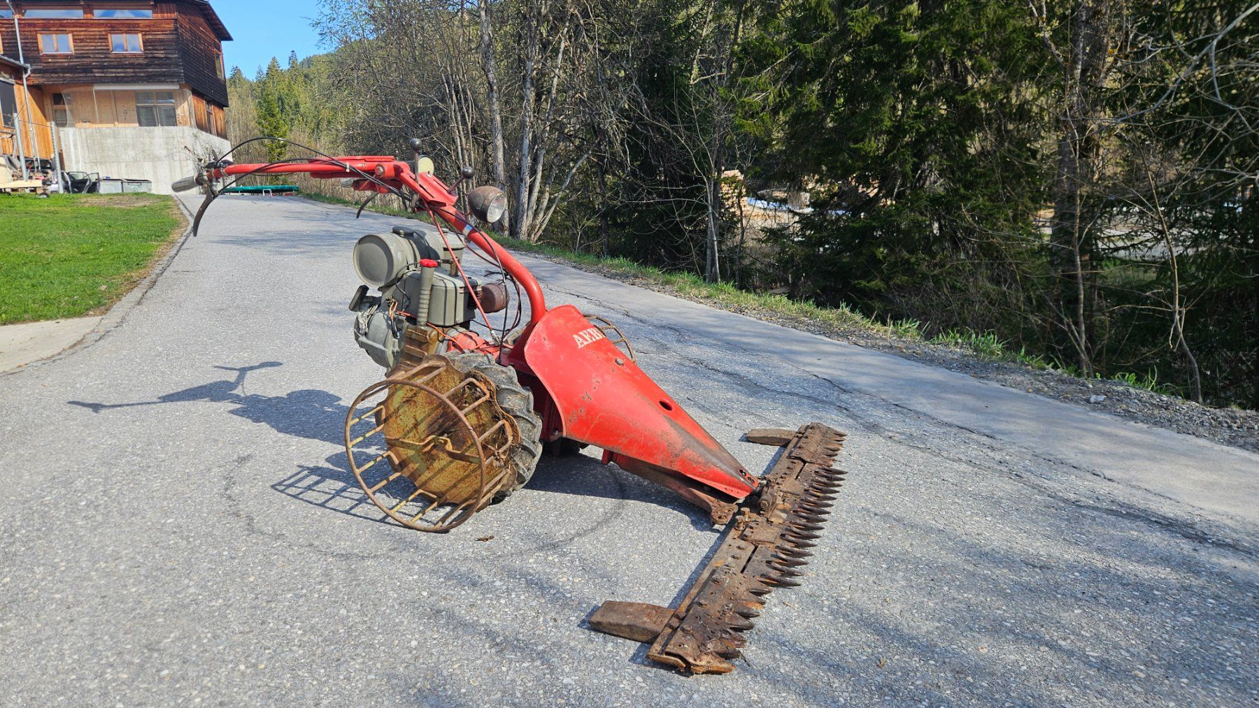 Aebi Tutte le macchine: Motormäher Aebi AM9 – Usato da Molinis venduto da iwops 1