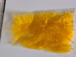 Kleine Tüte  Flaum- Federn, ca 10- 15 cm (10)