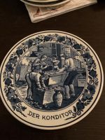 4 Delft assiettes decorative