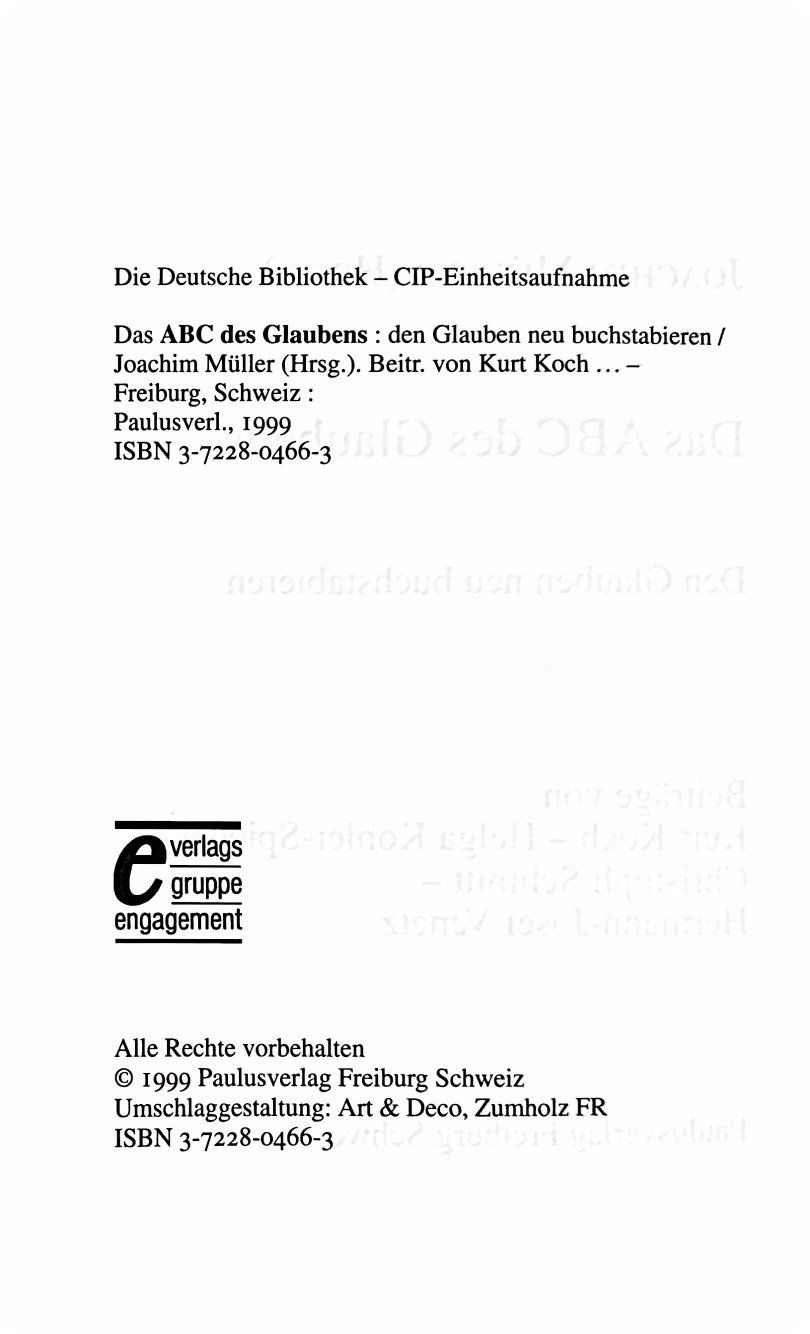 Libri: Das ABC des Glaubens – Nuovo (secondo la descrizione) da Sarnen venduto da Livres 2