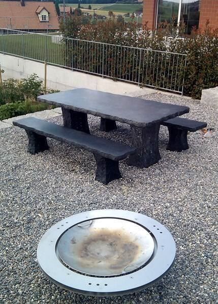 Tavoli da giardino: Granittisch 220x100x75 Padang + 2 Bänke – Nuovo e nell'imballaggio originale da Lyss venduto da Ursprung1 6