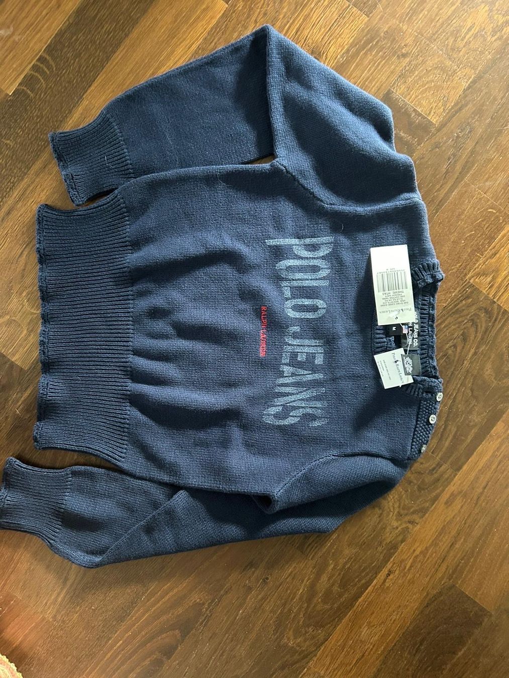 Ralph Lauren Pulls & Sweat-shirts: Polo Jeans Strickpullover,  blau – D'occasion à Zumikon par Stefan3535