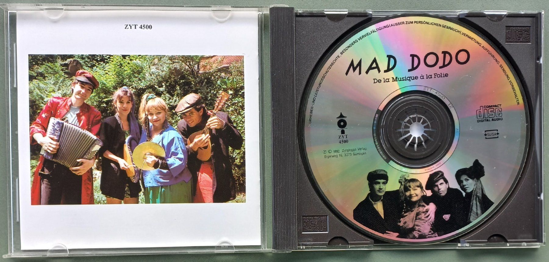 CD: CD - Mad Dodo - Dodo Hug - CH – Usato da Niederuzwil venduto da lubimaja 1