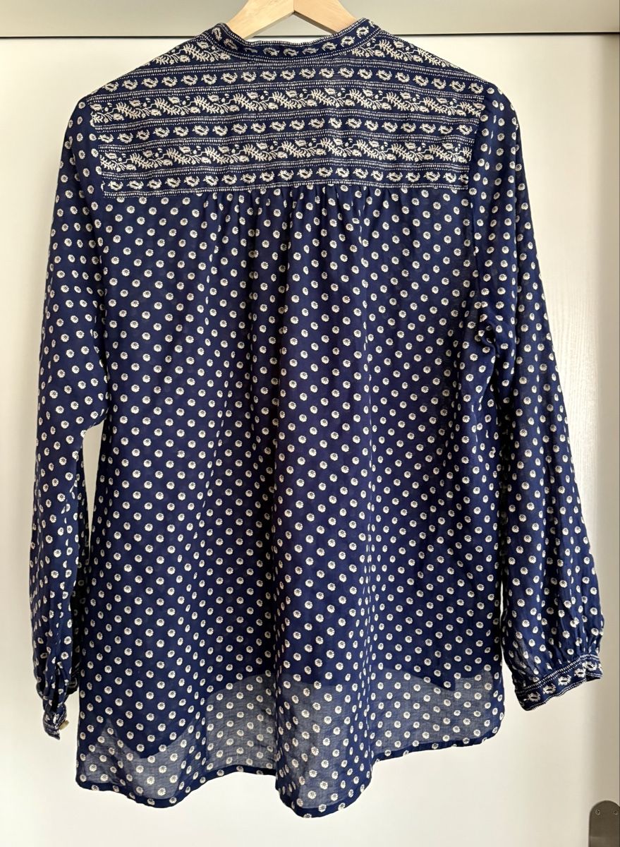 Isabel Marant Blusen: Blouse Isabel Marant Etoile blue patterned like new – Gebraucht aus Zürich von ron_t88f 2