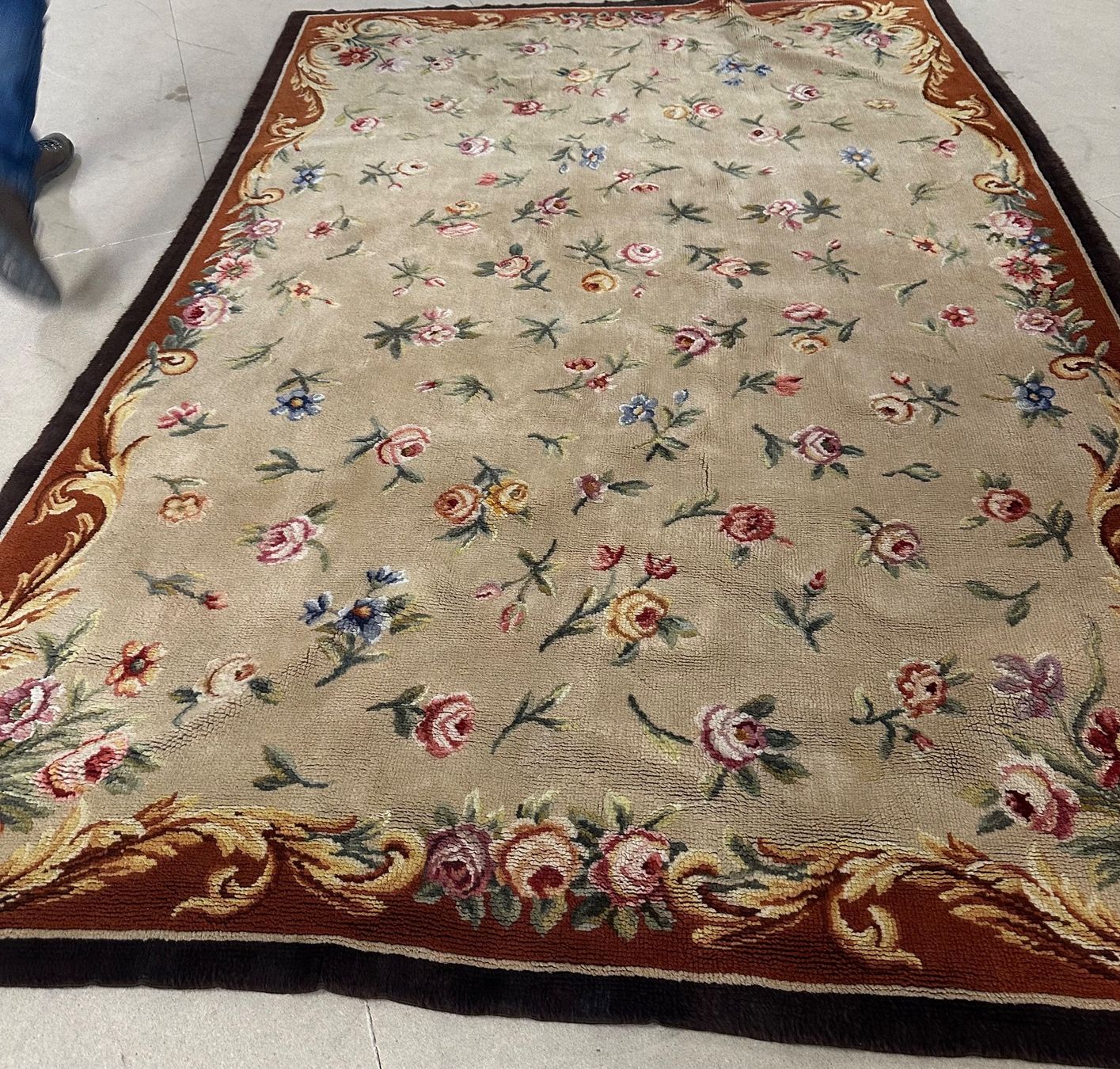 Tappeti: Tapis Aubuson 19 siècle acheté à Paris 2x3 – Usato da Genève venduto da lka_65gh