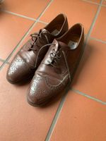 Bally Prestige Brogues Herren Schuhe Leder braun Grösse 44