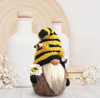 Happy-Wichtel aus Filz und Kunstfell,NEU