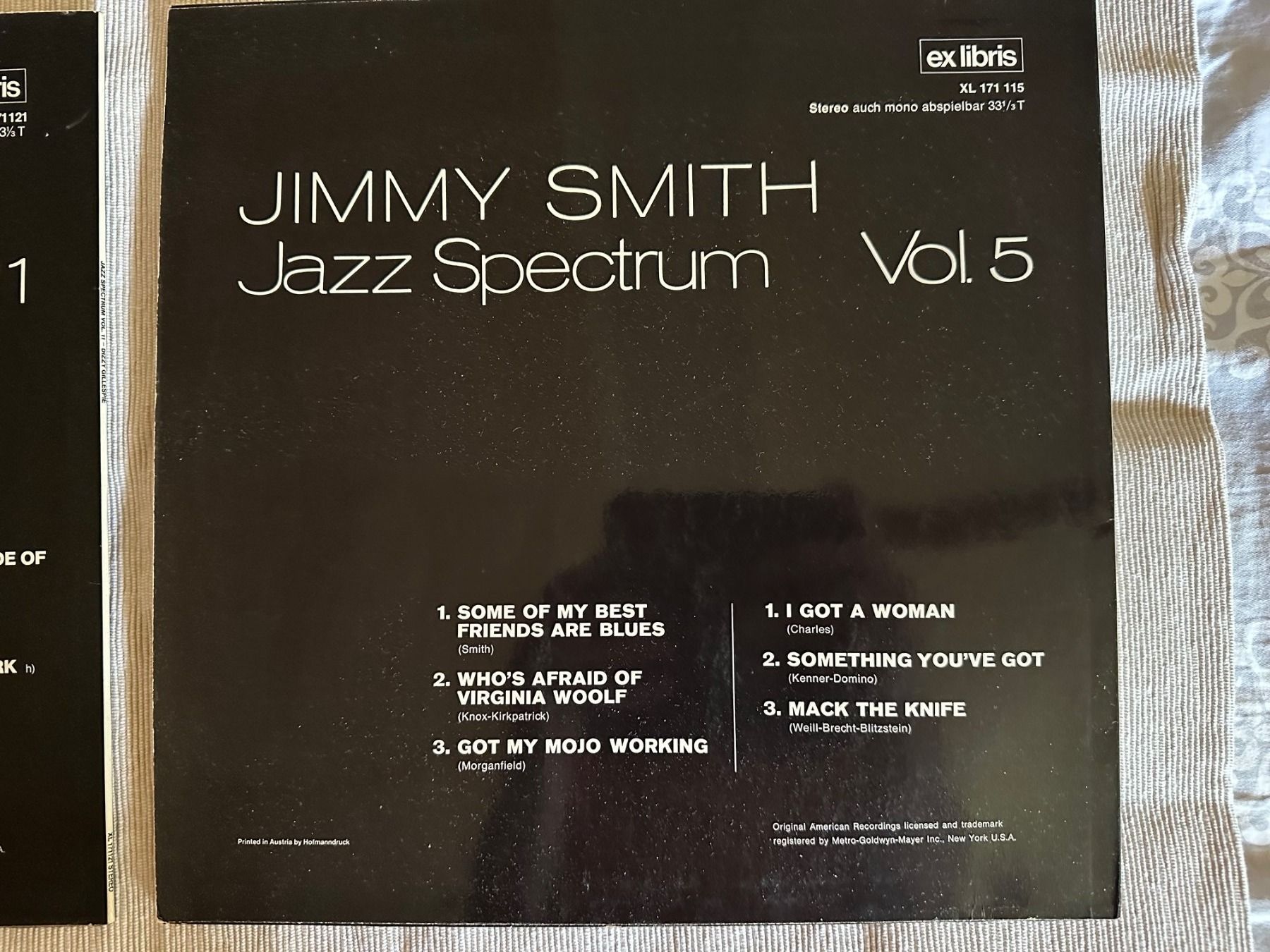 Schallplatten: 2x Schallplatten- D.Gillespie & J. Smith Jass Spectrum – Gebraucht aus Bolligen von Astrophysiker06 3