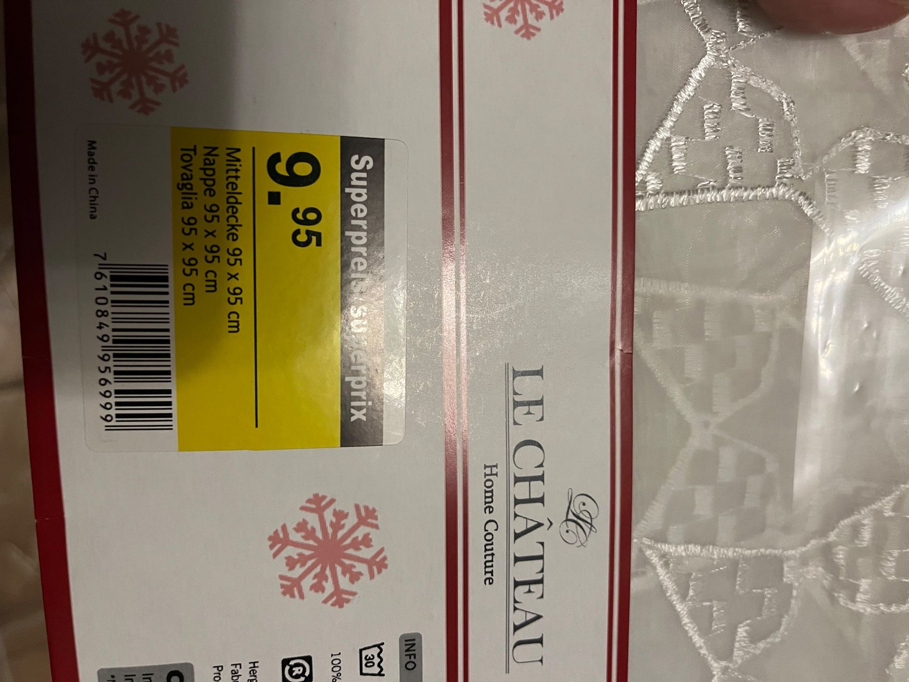 Altra biancheria da tavola: Nappes Noël neuves – Nuovo e nell'imballaggio originale da Veyrier venduto da kimedovapa 2