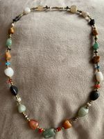 Magnifique collier vintage de pierres semi précieuses