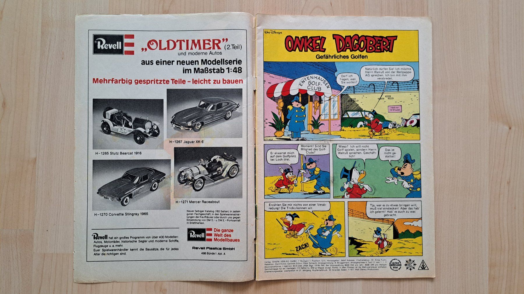 Fumetti: Altes Micky Maus Heft Nr.44 von 1977 – Usato da Affoltern am Albis venduto da saminou01 1