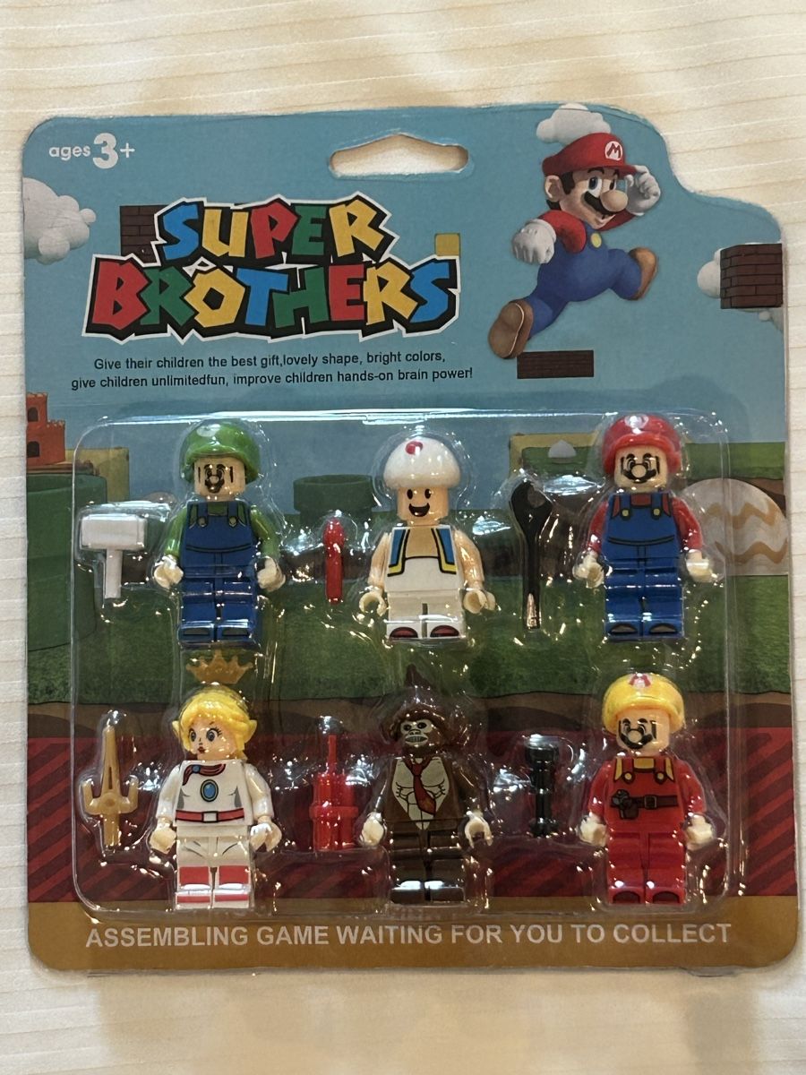 Kit di costruzioni: Super Brothers - Jeu de construction type Lego, neuf ! – Nuovo e nell'imballaggio originale da Thierrens venduto da Bigla
