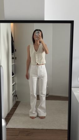 Total look jeans & vest