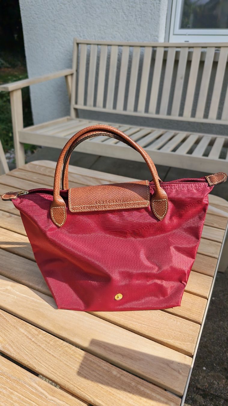 Longchamp Taschen für Damen: Handtasche Longchamp bordeaux rot – Gebraucht aus Othmarsingen von Perline13 1
