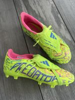 Adidas Predator football boots neon yellow
