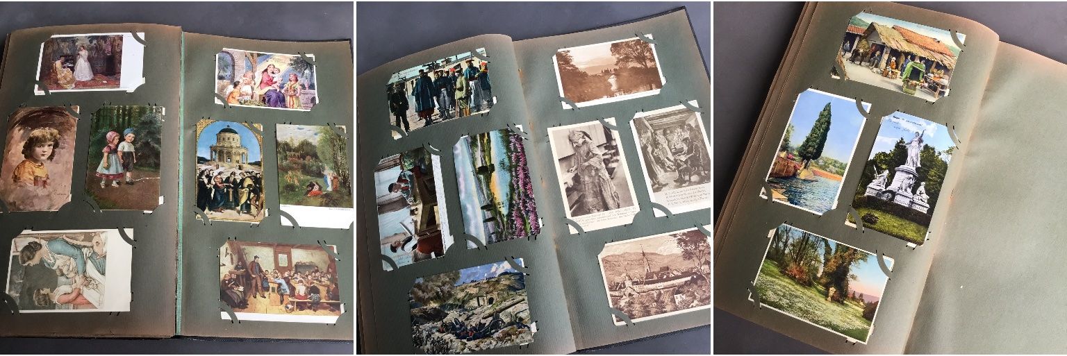 Cartoline postali: Postkarten Sammlung antik | Album – Usato da Eggersriet venduto da Wiese61 3