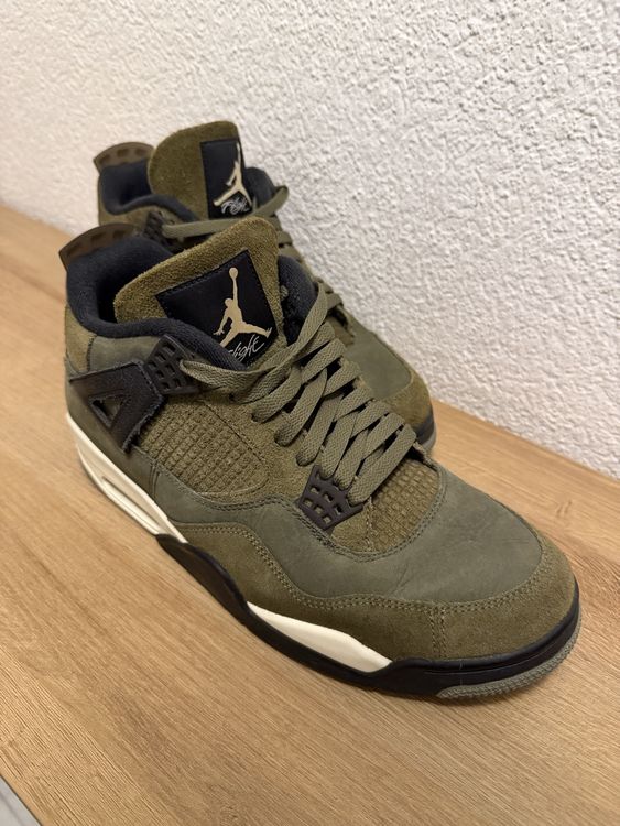 Jordan 4 Retro SE Craft Olive, Gr. 46! (Gebraucht) in gränichen für CHF ...