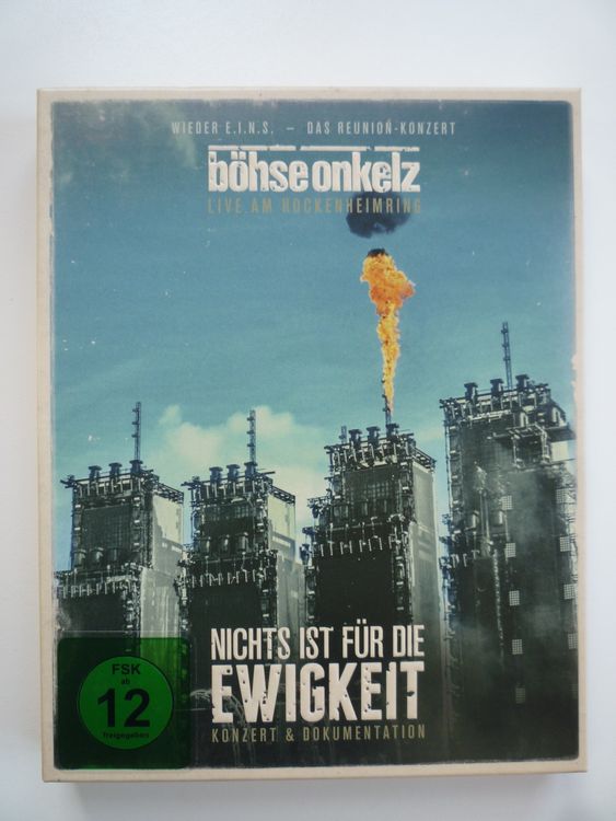 Böhse Onkelz Nichts ist für die Ewigkeit 2 BluRay Mediabook Kaufen